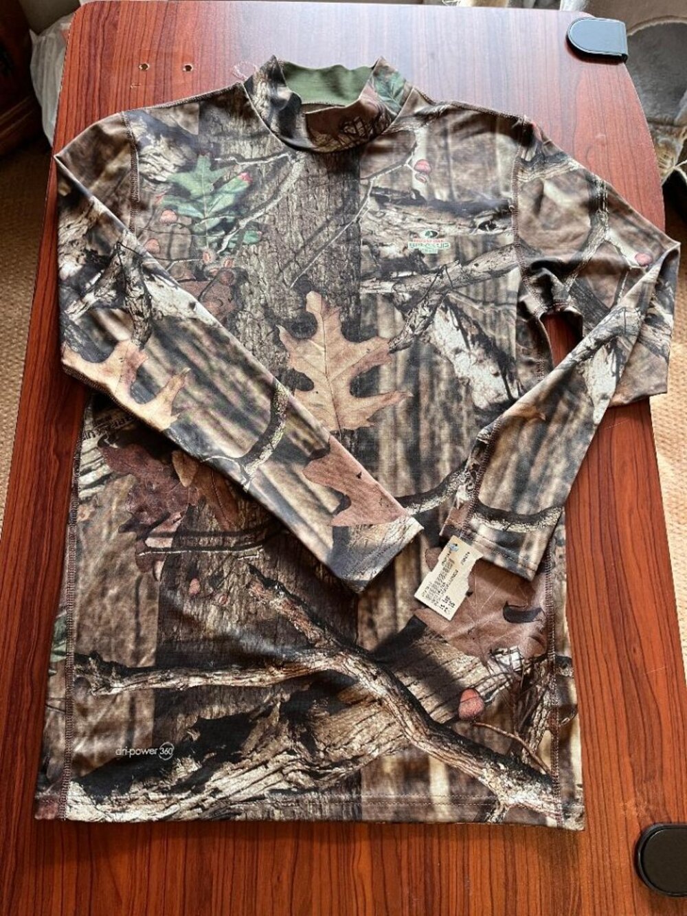 Russell Hunting Mens S Mossy Oak Break Up Infinity Dri Power 360 NWT NEW Shirt